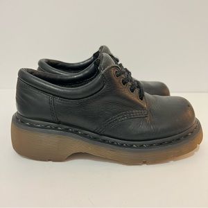 Dr Martens Vintage Lace Up Platform Chunky Oxfords - EU 37, US 6 W, US 5 M